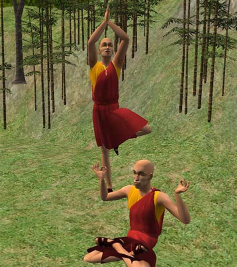 Mod The Sims Bu And Ve Dah Tibetan Buddhist Monks