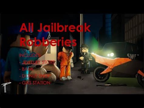 ROBLOX Jailbreak All Robberies Guide YouTube