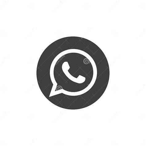 Whatsapp Popular Social Media Logotype Editorial Illustration