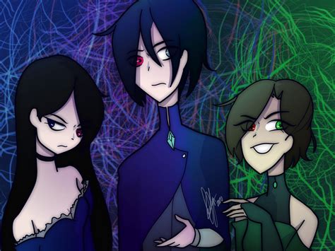 The Dark Trio By Rainbowgreenparty On Deviantart