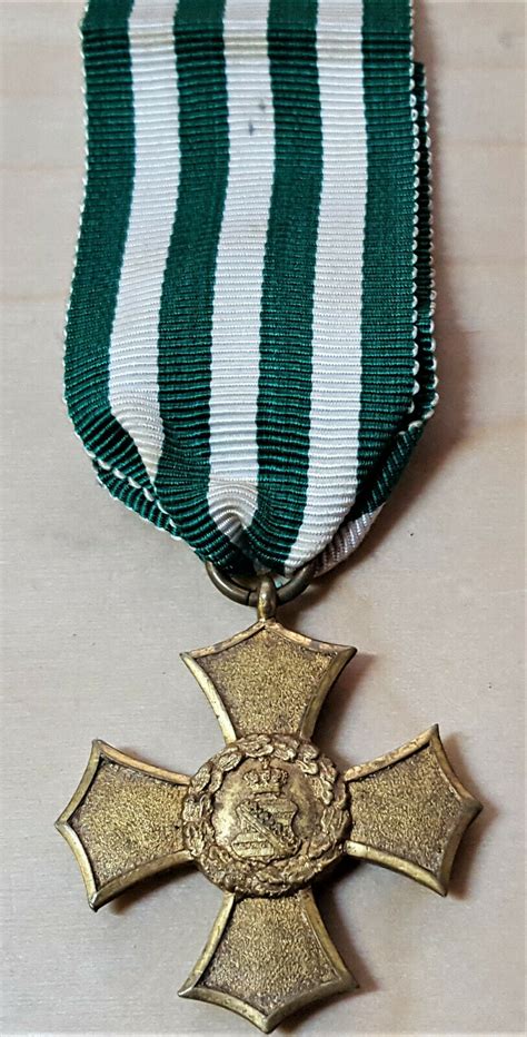 Rare Ww1 Germany Kingdom Of Saxony Cross Of Honour Service Medal Jb