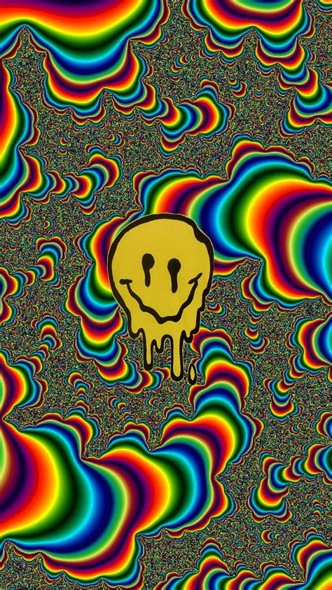 The Best 27 Trippy Wallpaper Aesthetic Smiley Faces
