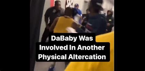 DaBaby Fights His Own Artist Wisdom Backstage Hip Hop Lately