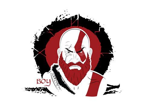 Kratos By Caleb Cook On Dribbble