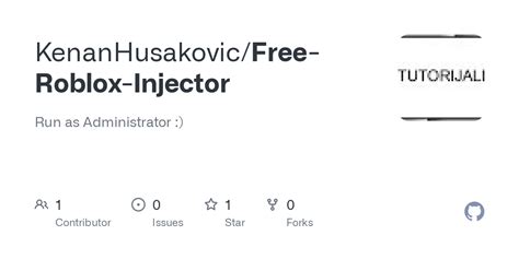 GitHub KenanHusakovic Free Roblox Injector Run As Administrator