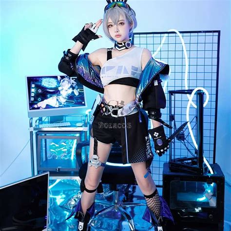 Honkai Star Rail Silver Wolf Cosplay Costume For Sale
