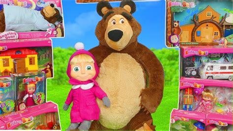 Masha E O Urso Bonecas Para Crianças Youtube