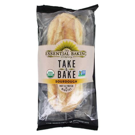 Essential Baking Company Take And Bake Bread Sourdough 16 Oz