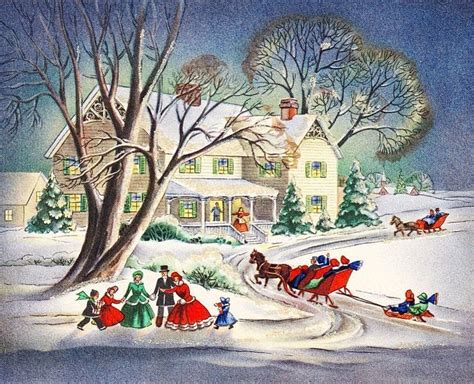 837 Best Images About Winter Wonderland On Pinterest Vintage Greeting