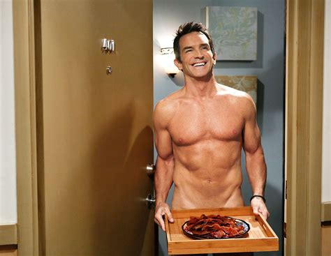 Jeff Probst Strips Down Naked Sizzles With Bacon In Two And A Half Men
