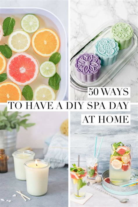 50 Ways To Have A Diy Spa Day At Home A Thousand Lights