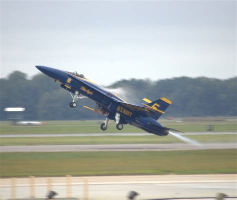 Blue Angel 5 On Takeoff 2009 Nas Oceana Airshow Oct 17 2 Flickr