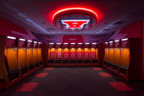 Check Out This Behance Project “arrowhead Basketball Locker Room