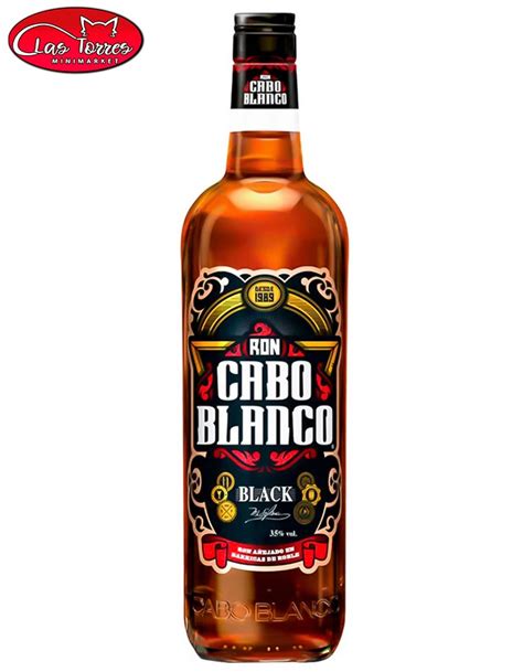 Ron Black Cabo Blanco Botella De Ml Minimarket Las Torres