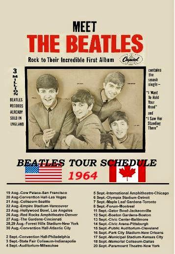 Meet The Beatles For Real The Beatle North American Tour 1964