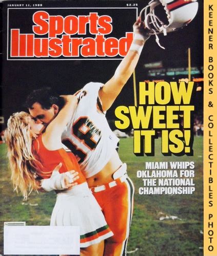 Sports Illustrated Magazine January 11 1988 Vol 68 No 1 How