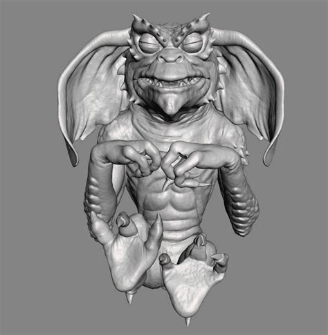 Stl File Gremlins 2 Bullet Gremlin 🎬・3d Printing Model To Download・cults