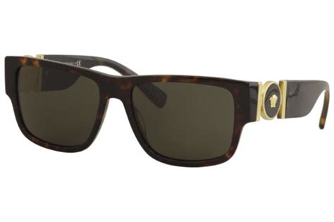 Versace Mens Ve4369 Ve4369 10882 Havana Rectangle Sunglasses 58mm