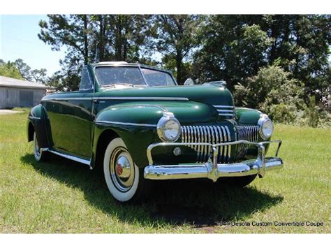 1941 Desoto Custom Convertible Coupe For Sale Cc 666878