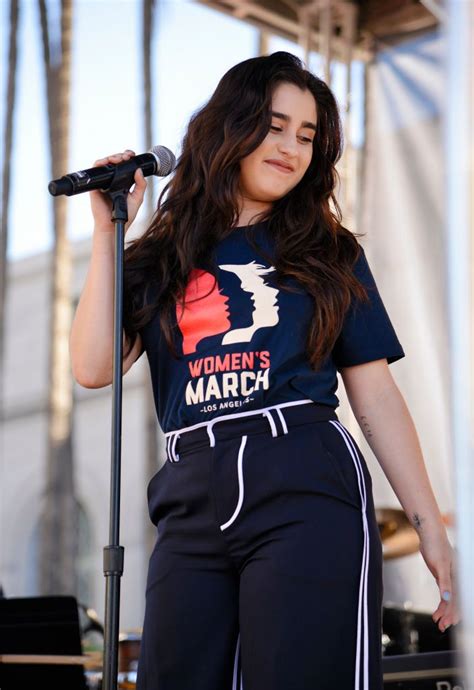 Singer Lauren Jauregui Performs During The 2019 Womens March Los