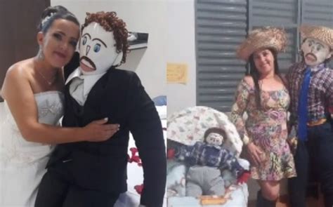 Tiktok Mujer Que Se Casó Con Muñeco De Trapo Presenta A Su Hijo