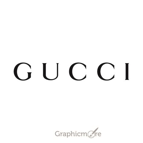 Founded in florence in 1921. Gucci Logo Design Free Vector File - GraphicMore ...