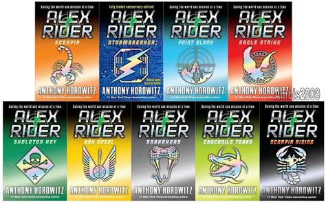 Alex Rider Series Collection Paperback Set 1 9 By Anthony Horowitz Brand New