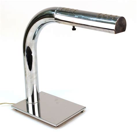 Jim Bindman For Rainbow Lamp Co Minimalist Chromed Desk Lamp At 1stdibs Rainbow Lamp Company