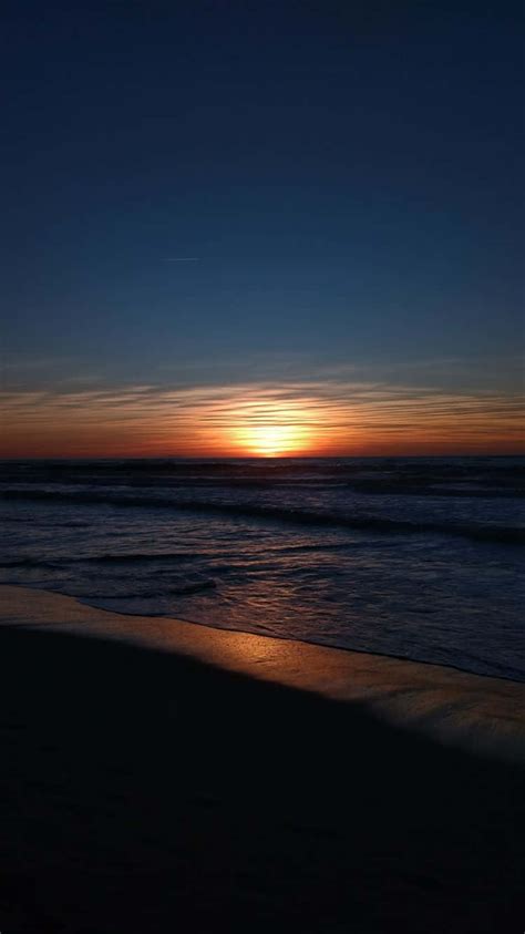 Download Sunset Beach Iphone Wallpaper
