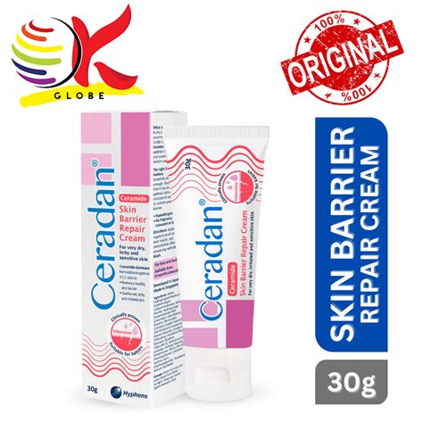 Hyphens Ceradan Skin Barrier Repair Cream 30g 80g For Very Dry