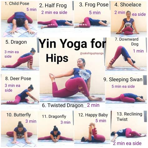 Yin Yoga Sequence For Hips Who All Love Yin 🙋 My Practice Today Was A