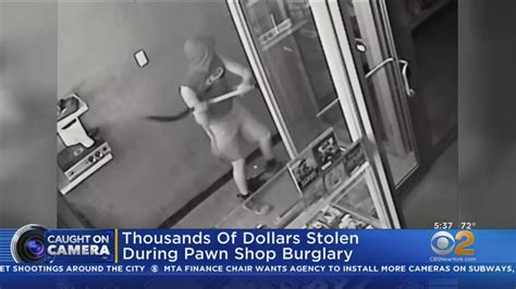 Caught On Camera Pawn Shop Break In Youtube