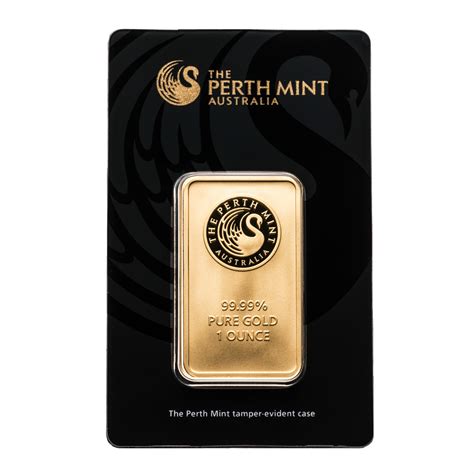 1 Oz Perth Mint Gold Bar 9999 Goldsecure
