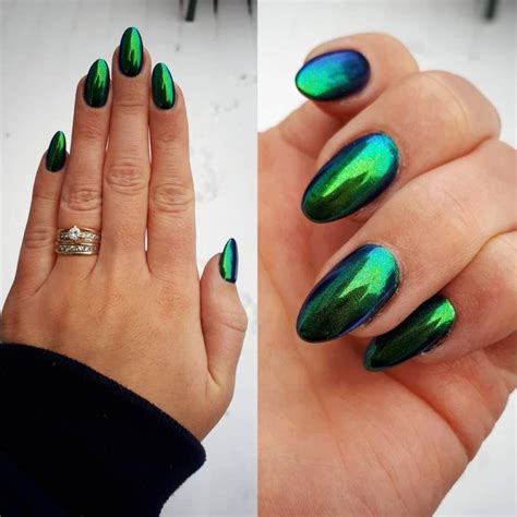 Chrome Nails Ideas And Inspo Fall In Love With Sassy Chromes Hike N