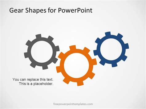 Gears Powerpoint Template Free Printable Templates