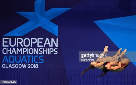 Eden Cheng And Lois Toulson Of Great Britain Compete In The Womens