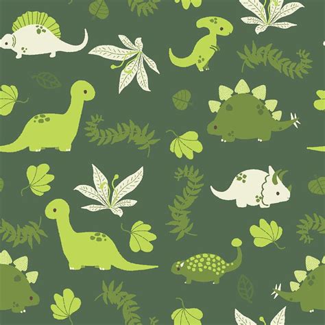 Dino Dino Pattern Kawaii Dinosaur Hd Phone Wallpaper Pxfuel