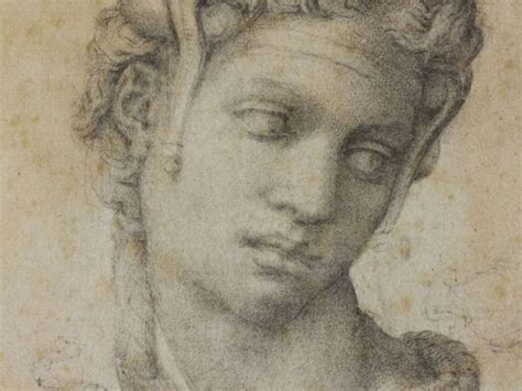 Original Portrait Drawing Michelangelo Drawings