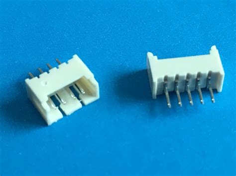 Wafer Pcb Shrouded Header Connectors 4 Pin Right Angle Male Socket