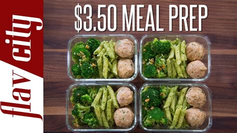Chicken Meatball Meal Prep Flavcity With Bobby Parrish