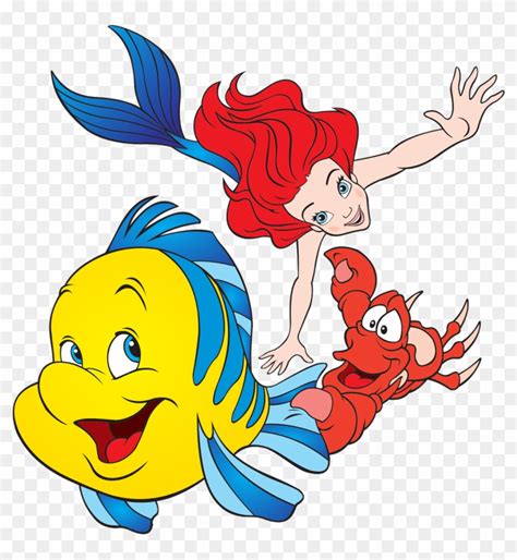 Little Mermaid High Resolution Clipart Ariel Png Transparent Png
