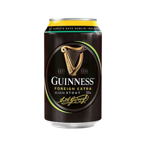 Guinness Foreign Extra Stout 55 24x320ml Cans