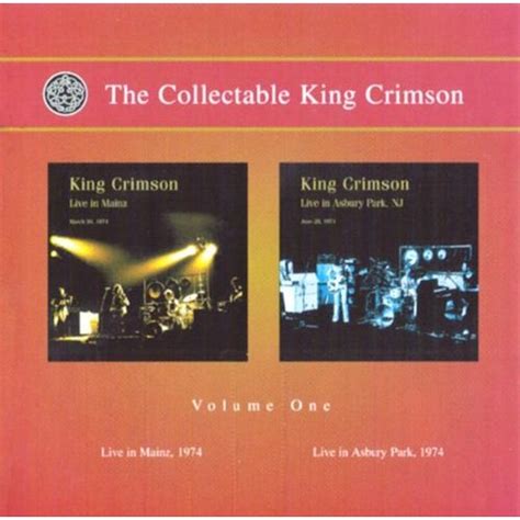 Collectable King Crimson 1 Cd