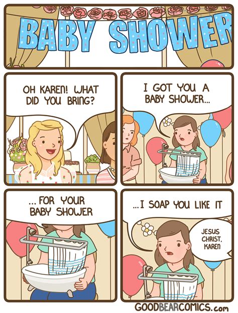 Baby Shower Comics