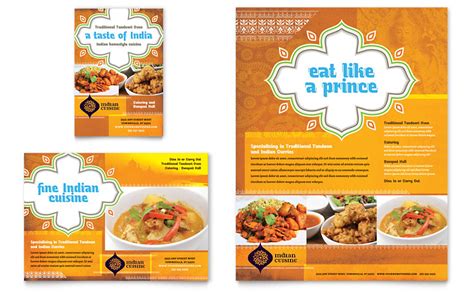 Contoh poster ajakan membaca buku. Indian Restaurant Flyer & Ad Template - Word & Publisher