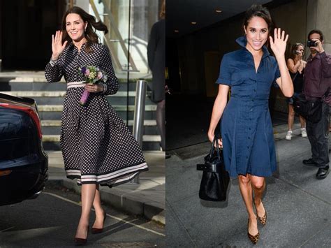 15 Times Meghan Markle And Kate Middleton Dressed Alike Kate And Meghan