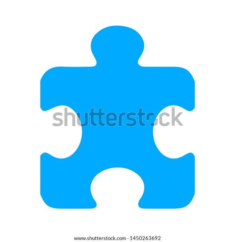 Puzzle Piece Icon Logo Element Illustration Stock Vector Royalty Free