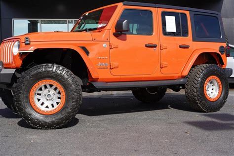 Used 2018 Jeep Wrangler Unlimited Sahara For Sale 49493 Gravity