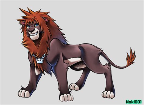 sora lion form by noki001 on deviantart