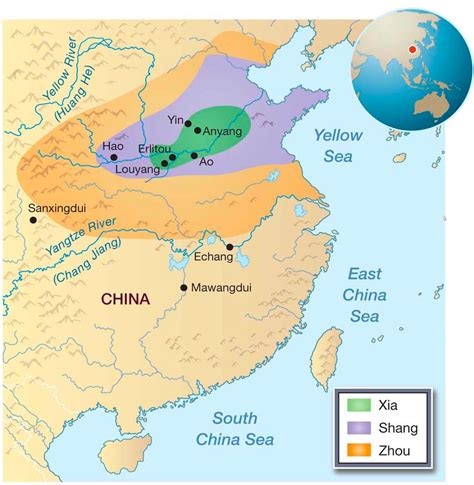 Ancient China Empire Map